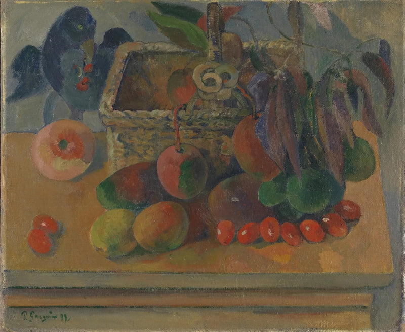 Kwadratowy kosz - Paul Gauguin