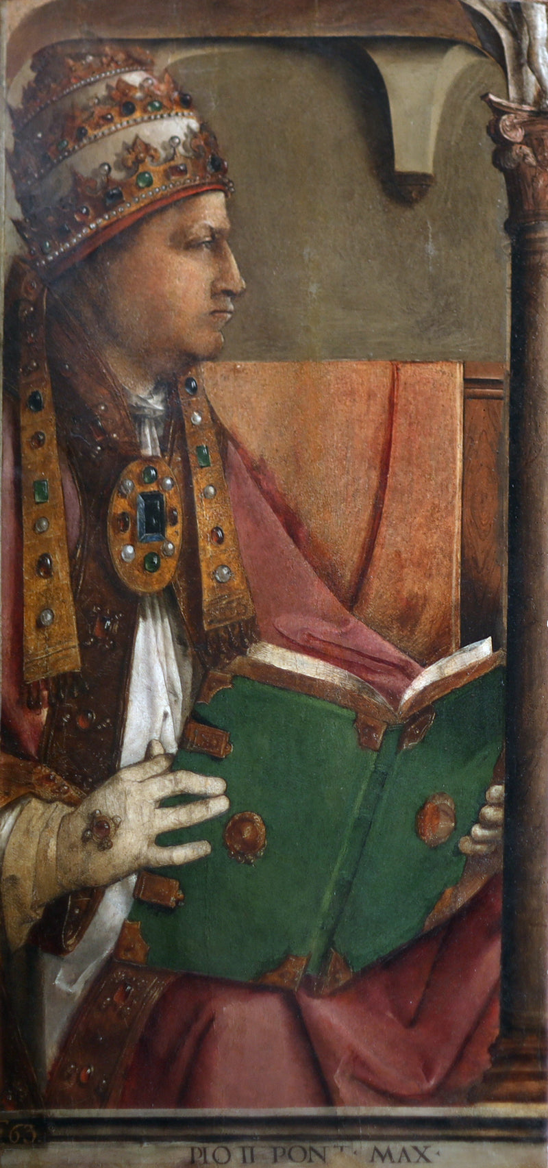 Papież Pius II - Pedro Berruguete