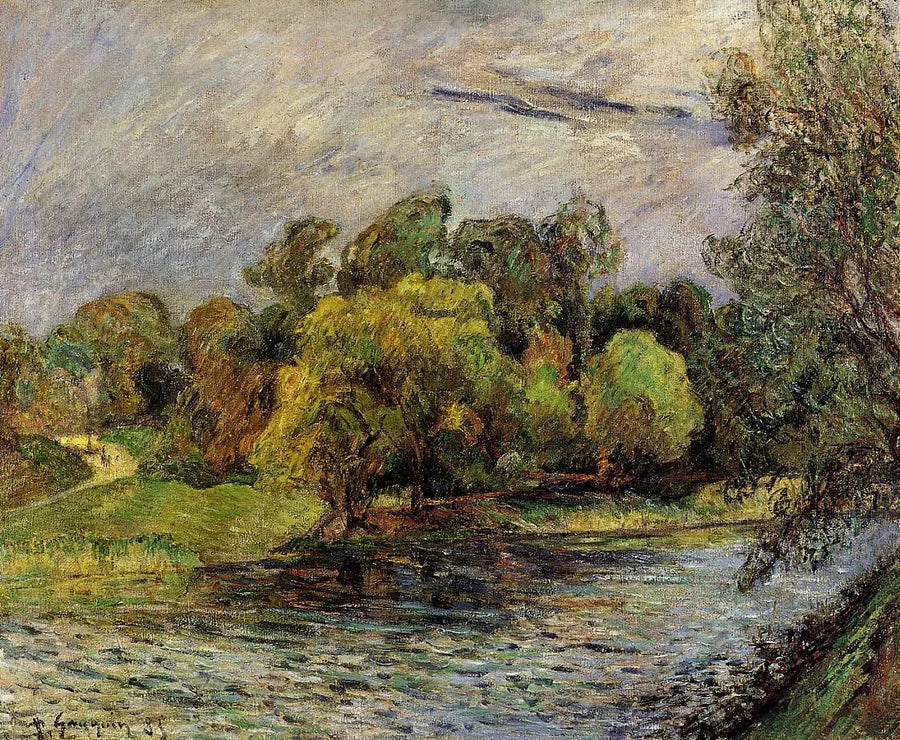 Park Østervold w Kopenhadze - Paul Gauguin