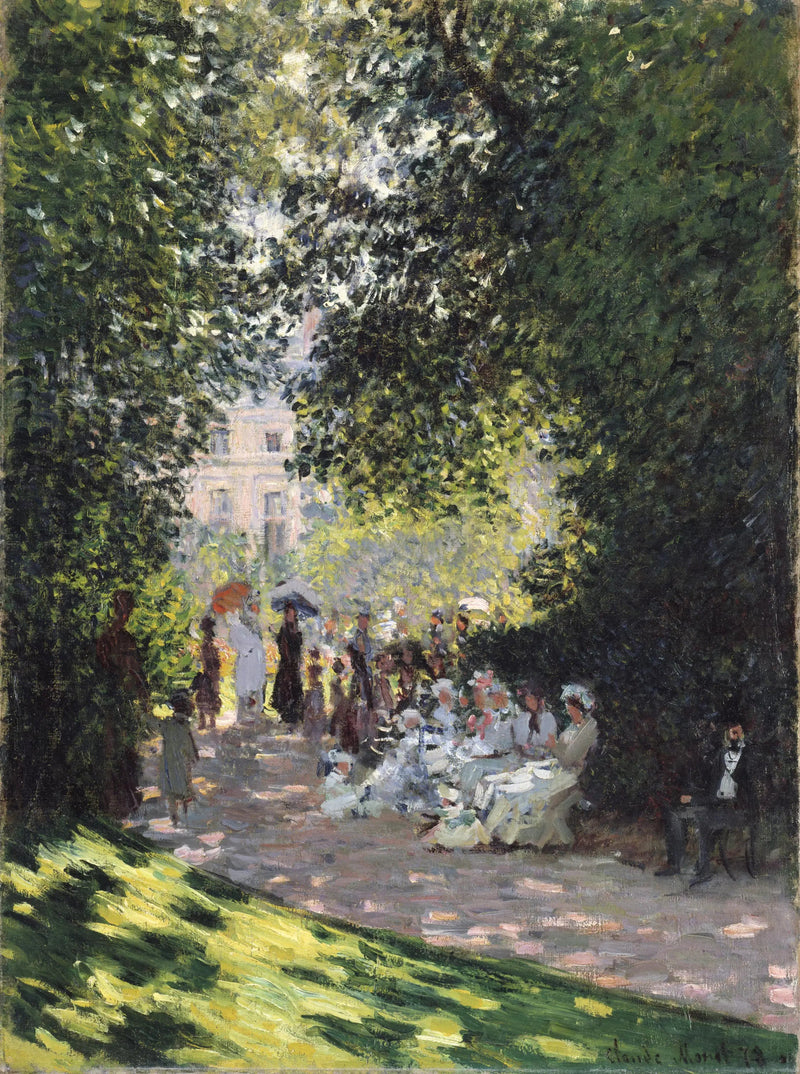 Park Monceau - Claude Monet