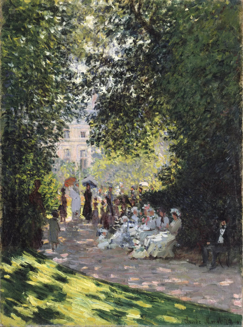 Park Monceau - Claude Monet