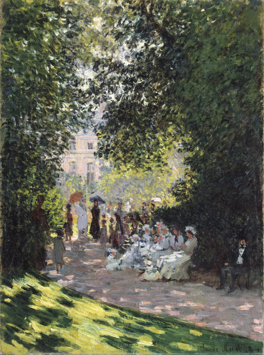 Park Monceau - Claude Monet