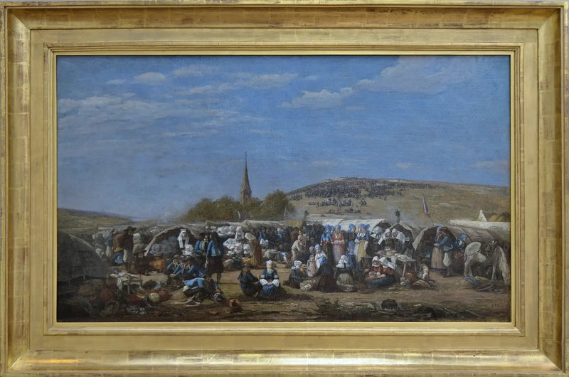 Przebaczenie św. Anny-La-Palud - Eugène Boudin