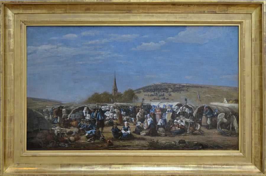 Przebaczenie św. Anny-La-Palud - Eugène Boudin