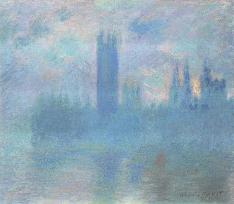 Parlament w Londynie - Claude Monet