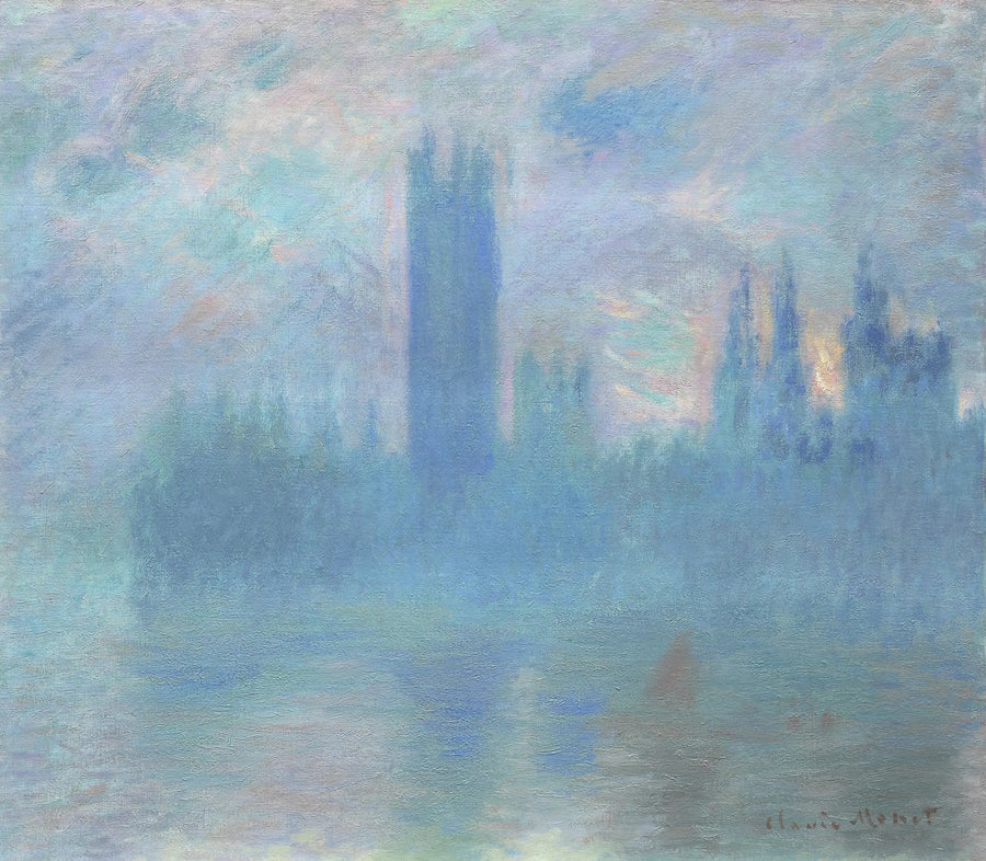 Parlament w Londynie - Claude Monet