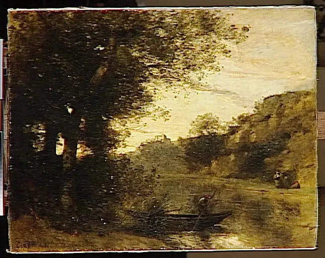 Przechodzień - Jean-Baptiste Camille Corot