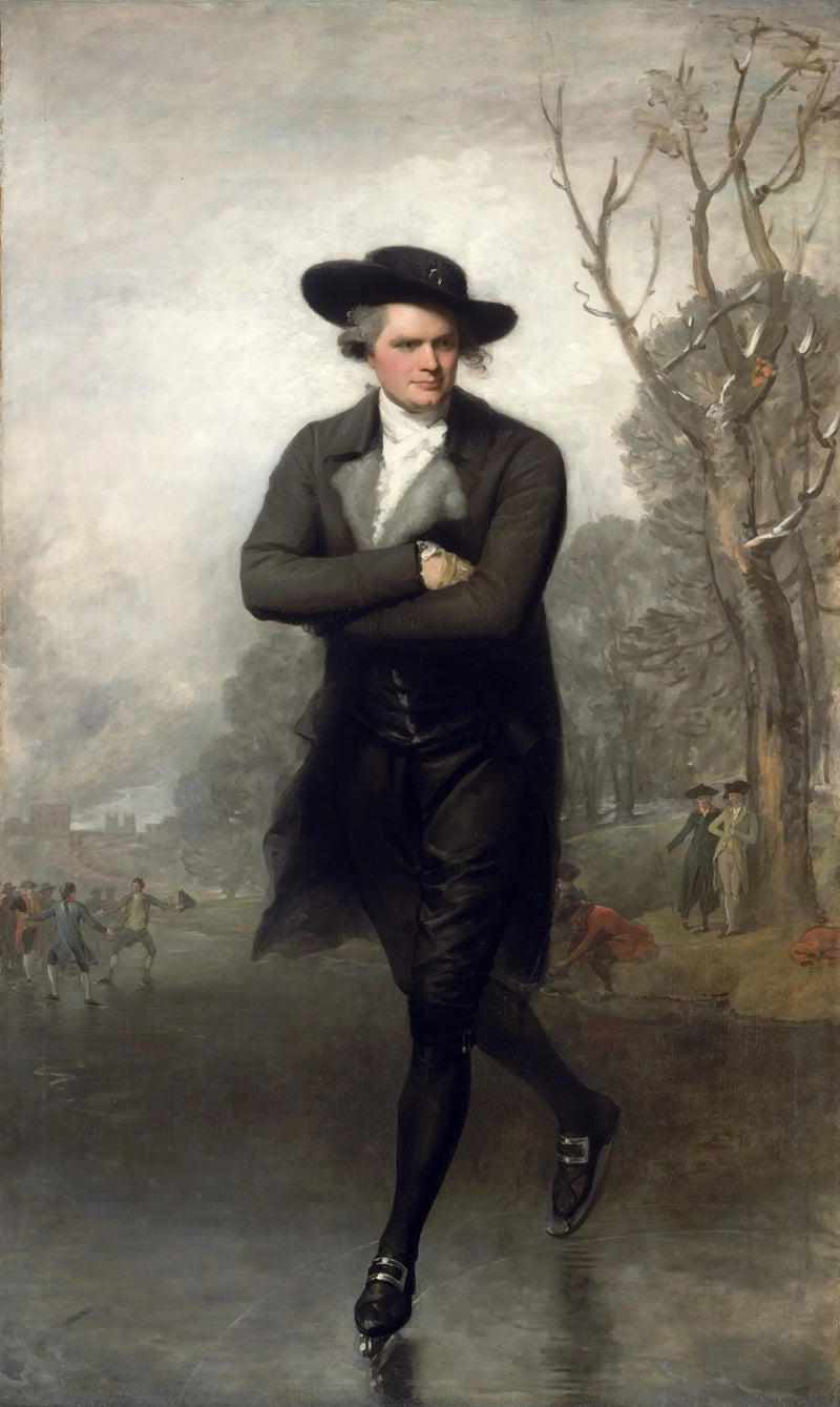 Łyżwiarz - Gilbert Stuart