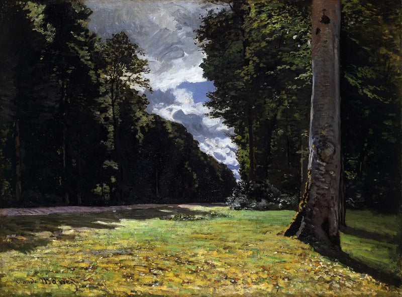 Płytka Chailly w lesie Fontainebleau - Claude Monet