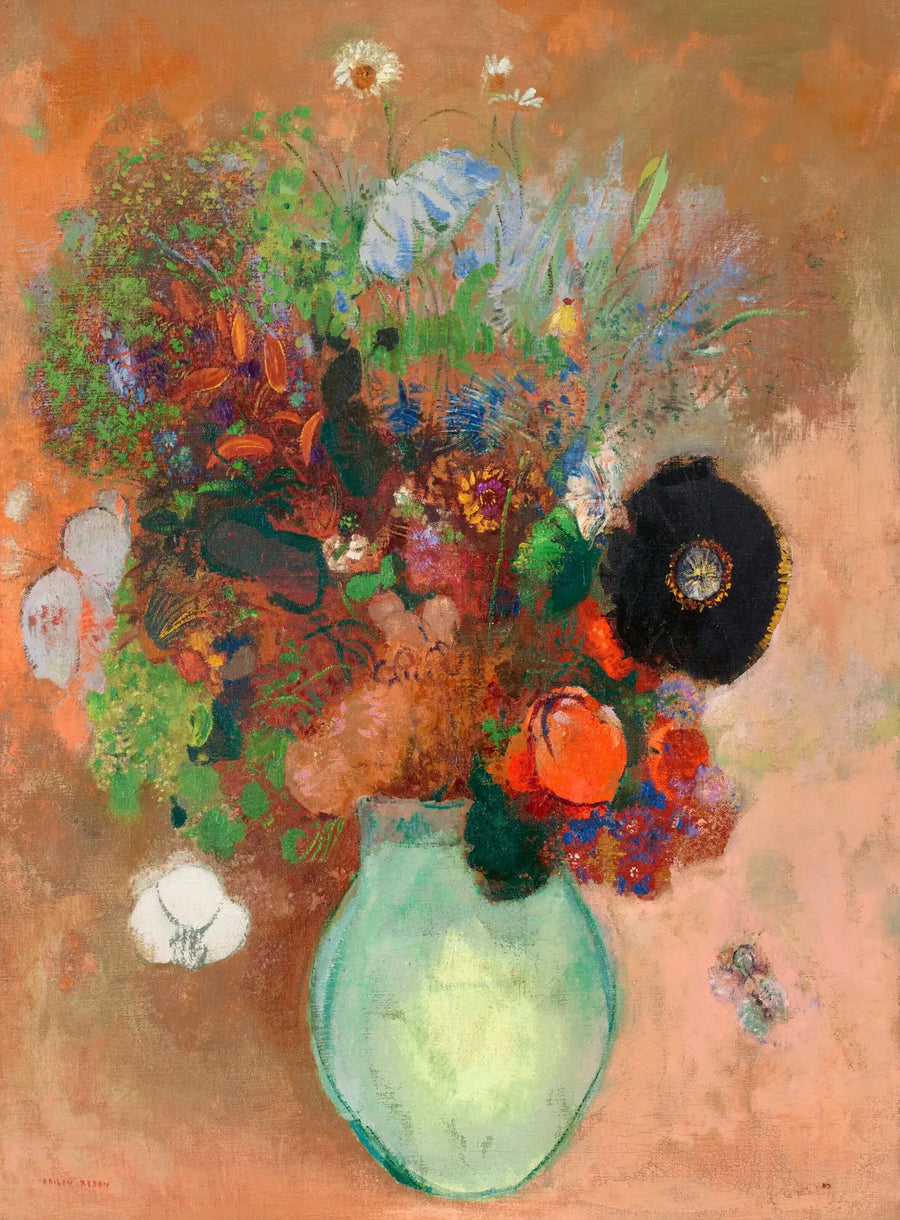Czarny mak - Odilon Redon