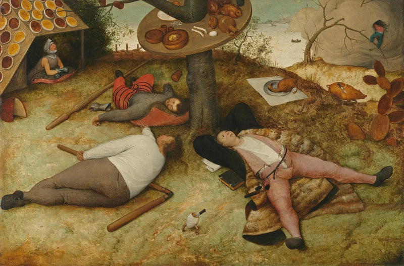 Kraj Kokainu - Pieter Brueghel Starszy