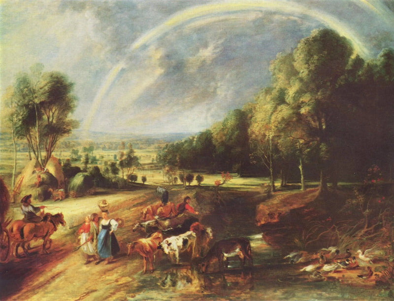 Pejzaż tęczowy (1640) - Peter Paul Rubens