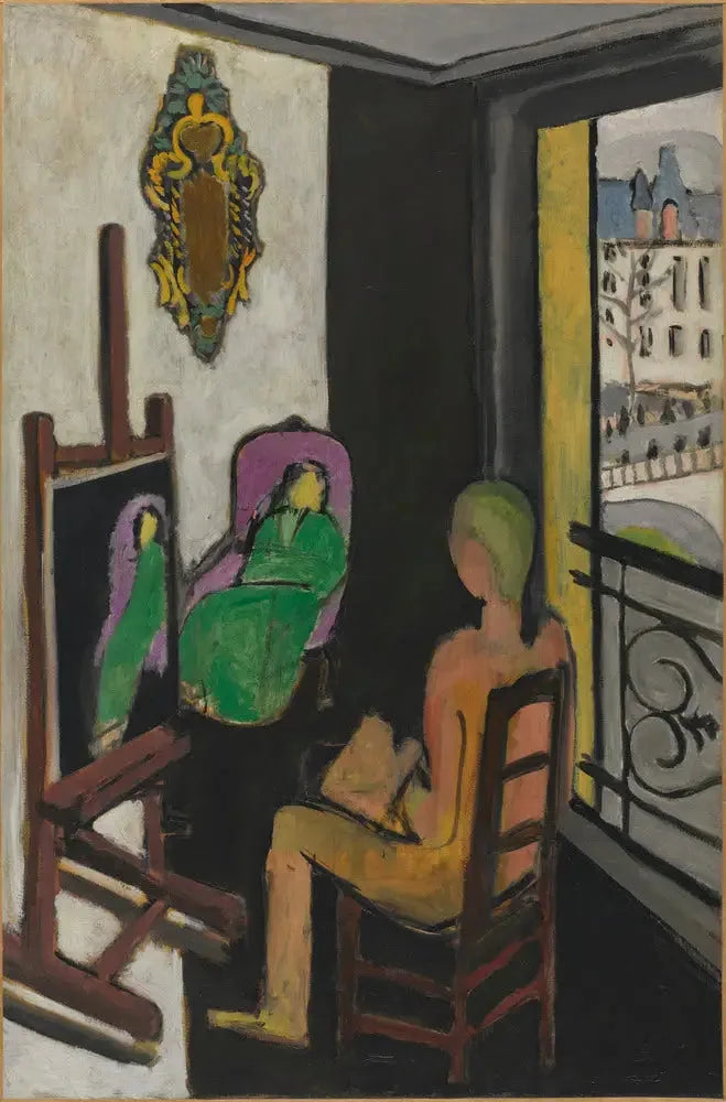 Malarz w swoim atelier - Henri Matisse