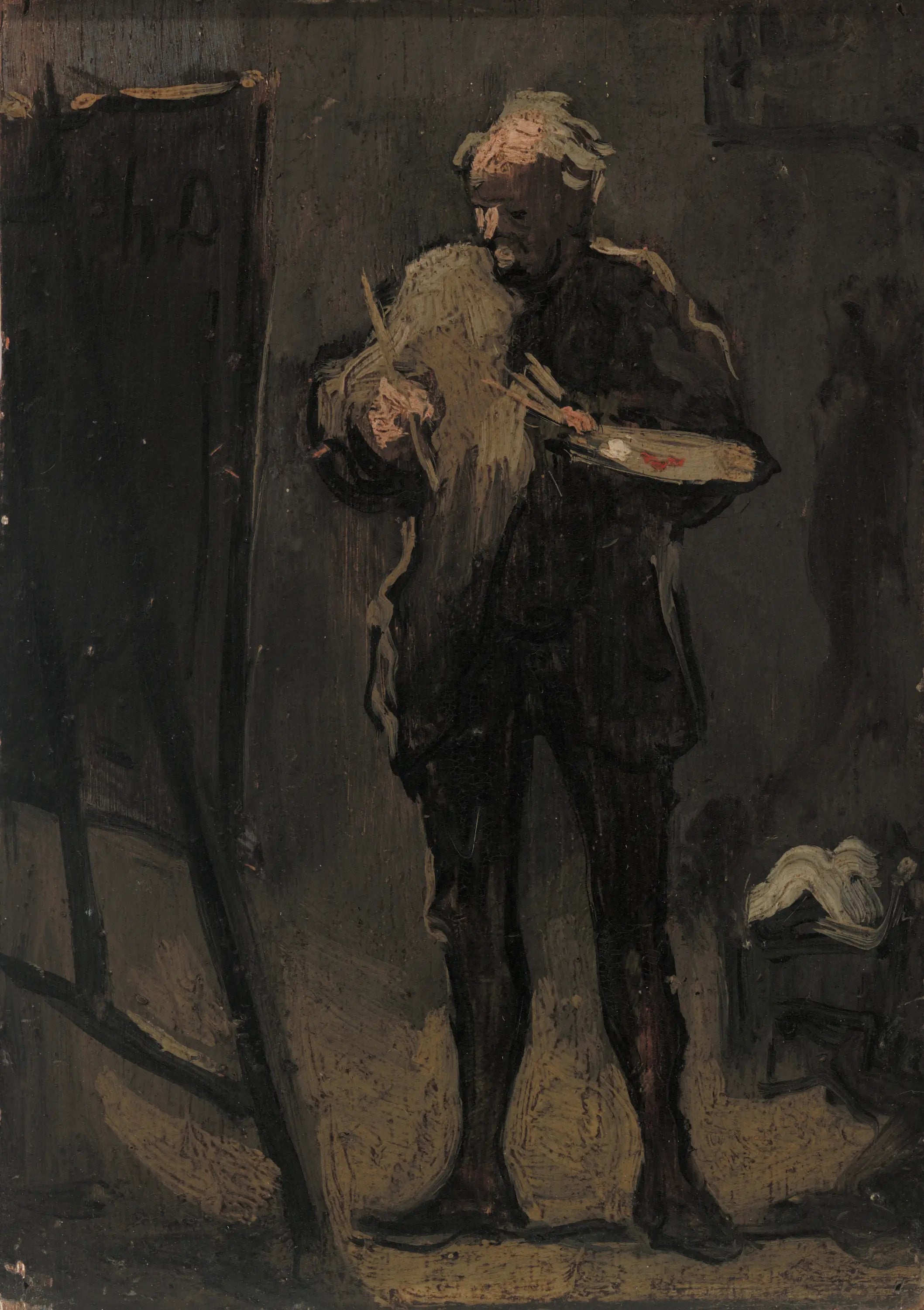 Le Peintre devant son tableau - Honoré Daumier - Alpha Reproduction