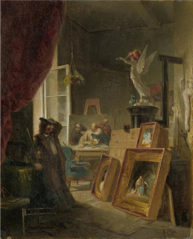 Historyczny malarz - Carl Spitzweg
