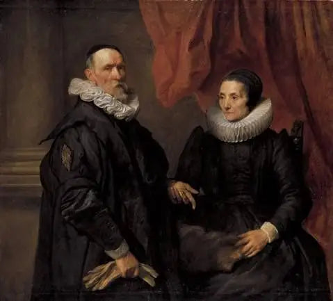 Malarz Jan de Wael i jego żona Gertrud de Jode - Antoine van Dyck