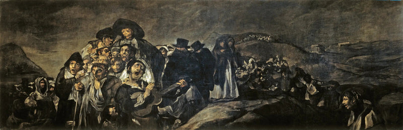 Pielgrzymka do eremitu San Isidro - Francisco de Goya