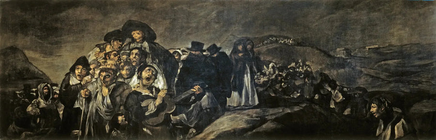 Pielgrzymka do eremitu San Isidro - Francisco de Goya