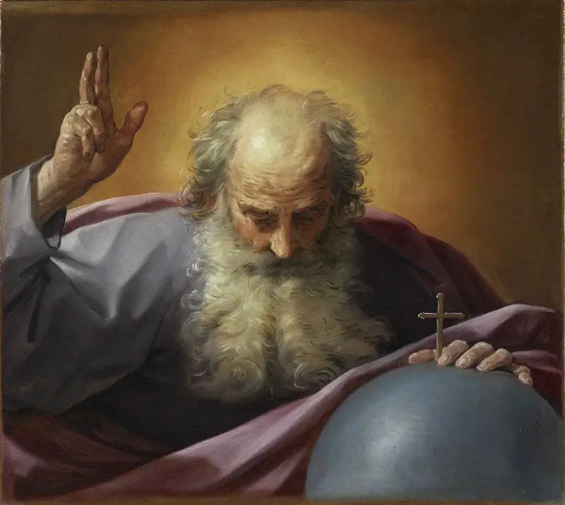 Wieczny Ojciec błogosławiący Świat - Guido Reni