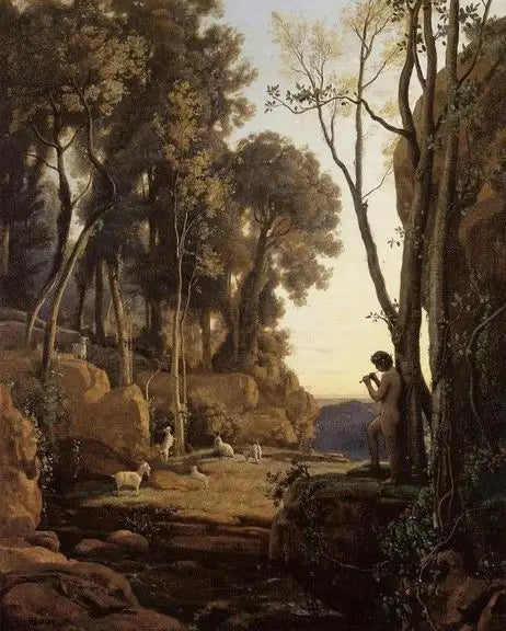 Mały Pasterz - Jean-Baptiste Camille Corot