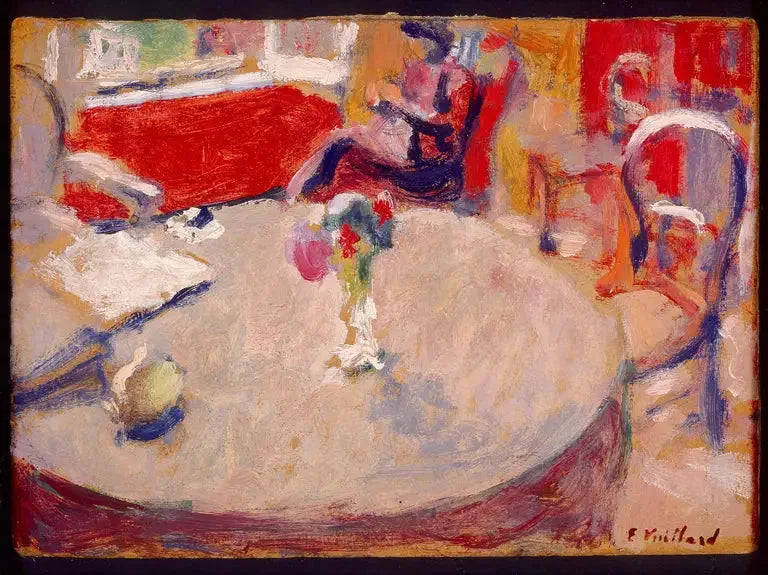 Mały bukiet na stole - Édouard Vuillard
