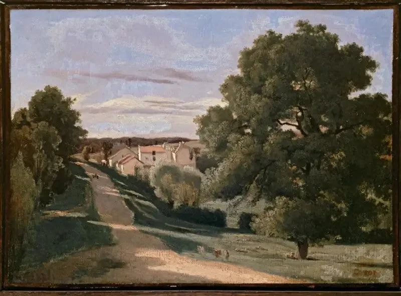 Mały Chaville - Jean-Baptiste Camille Corot