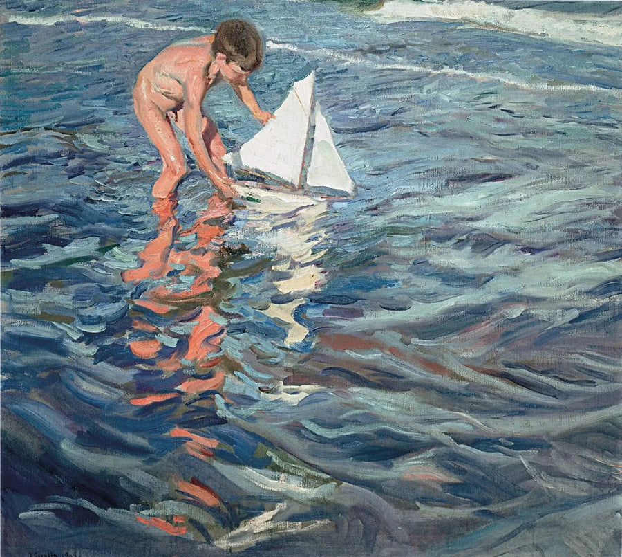 Mały kuter - Joaquín Sorolla