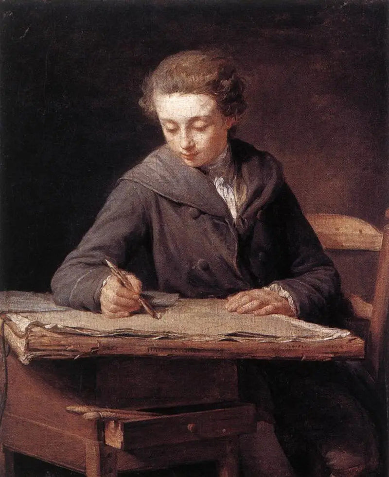 Mały Rysownik - Nicolas-Bernard Lépicie