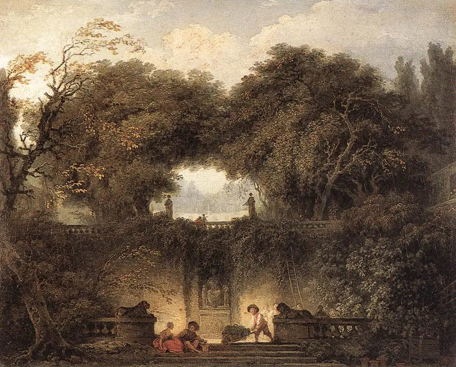 Mały Park - Jean-Honoré Fragonard