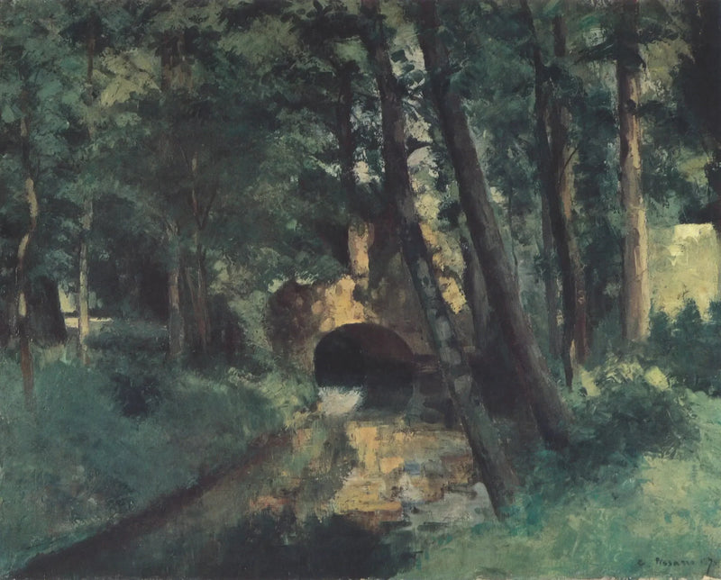 Mały Most, Pontoise - Camille Pissarro