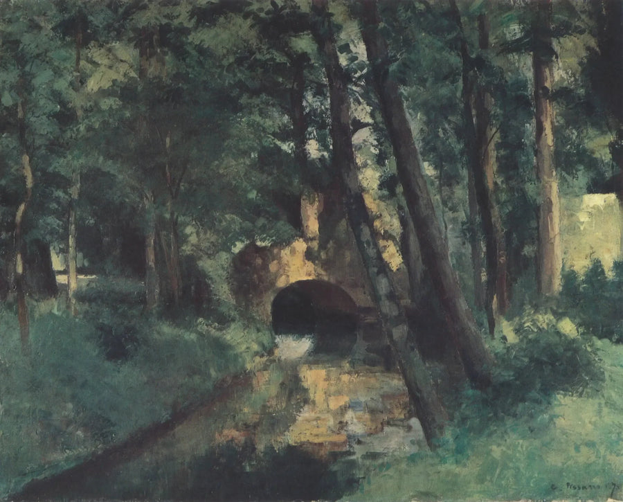 Mały Most, Pontoise - Camille Pissarro