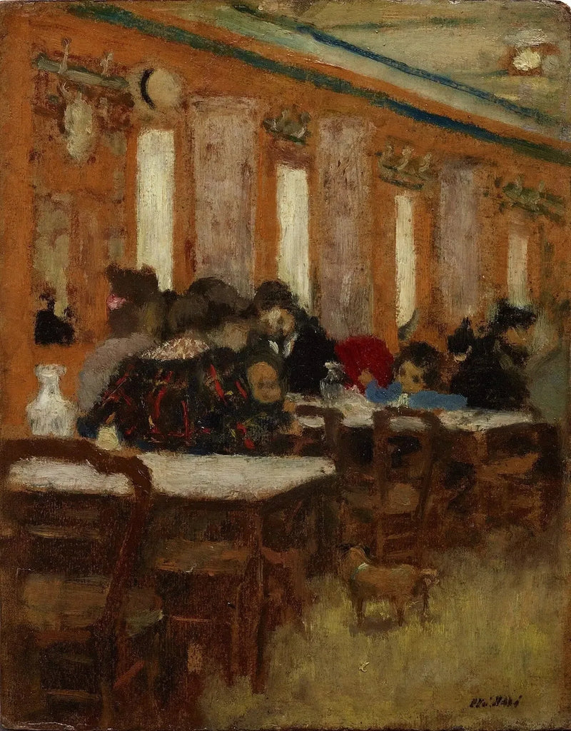Mała restauracja - Édouard Vuillard