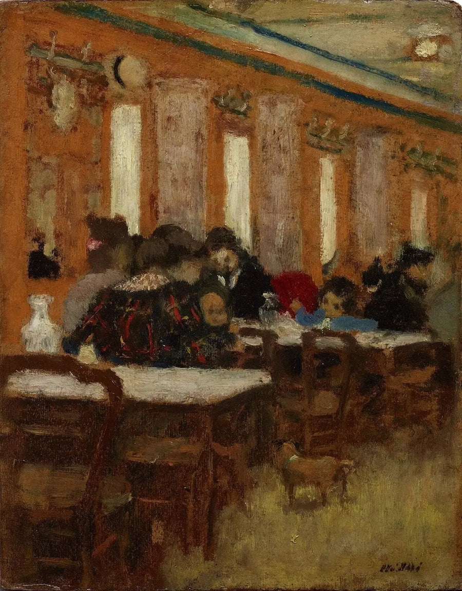 Mała restauracja - Édouard Vuillard