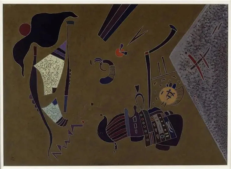 Mały Czerwony Okrąg - Wasilij Kandinsky
