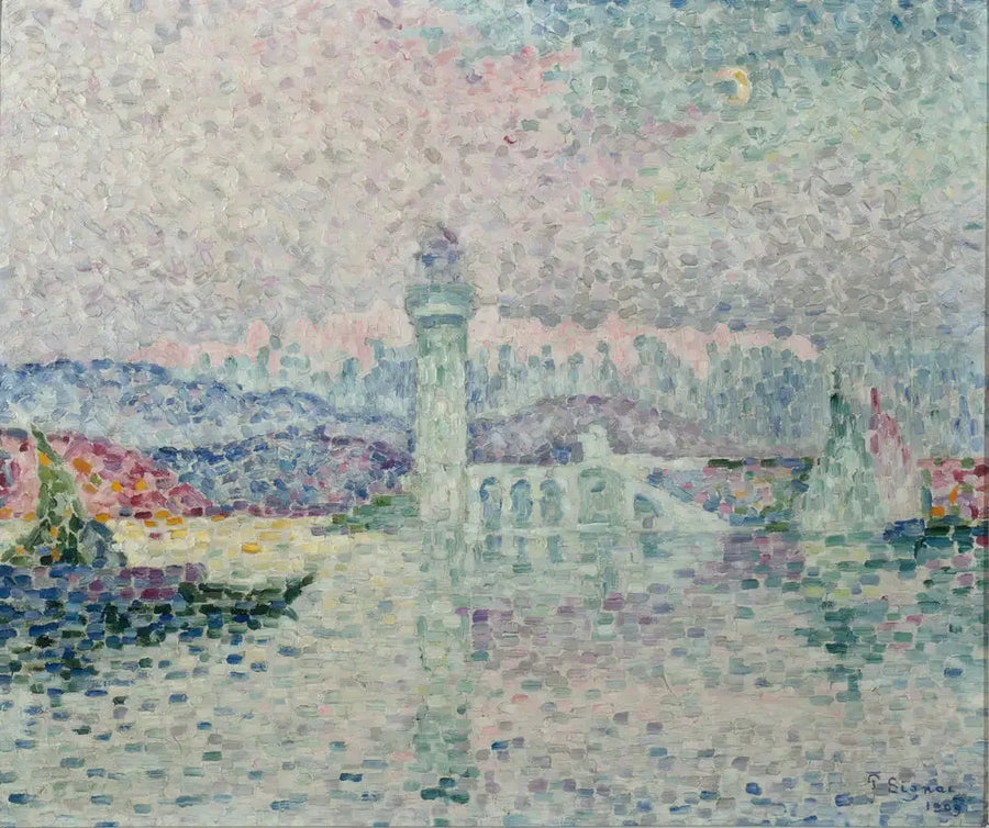 Latarnia morska w Antibes - Paul Signac