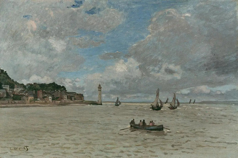 Latarnia morska w Honfleur - Claude Monet