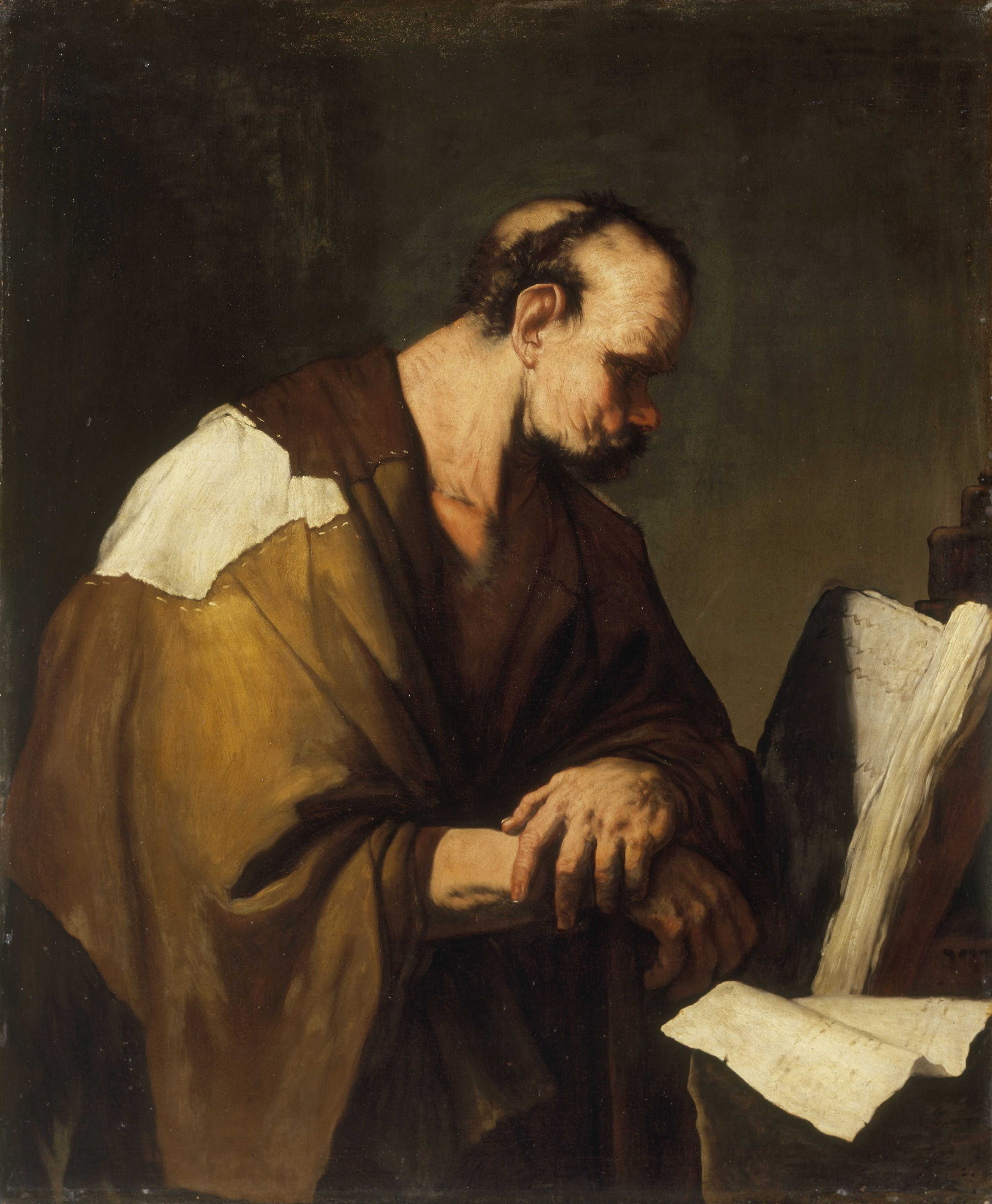 Le Philosophe Chilon - Luca Giordano - Alpha Reproduction