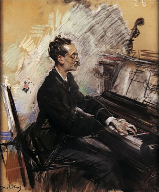 Pianista A. Rey Colaço - Giovanni Boldini