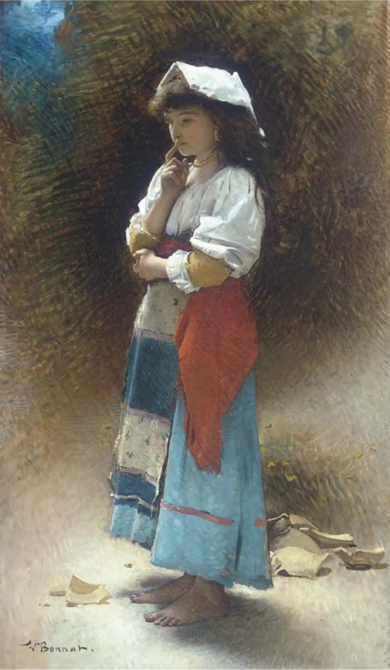 Rozbity dzbanek (wersja boso) - Léon Bonnat