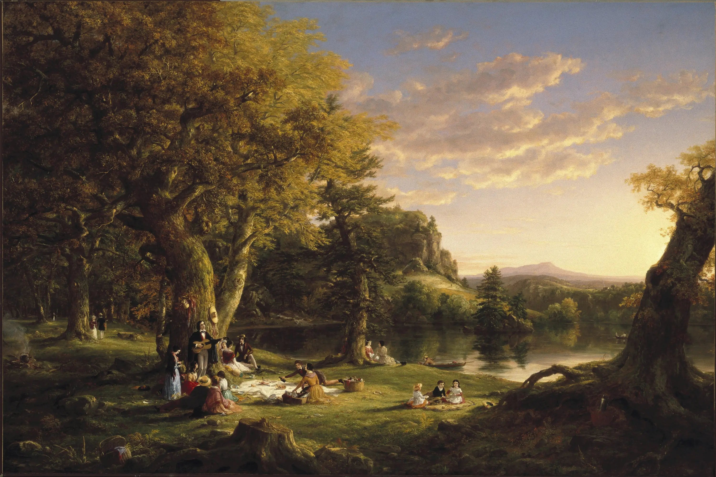Le Pique-nique - Thomas Cole - Alpha Reproduction