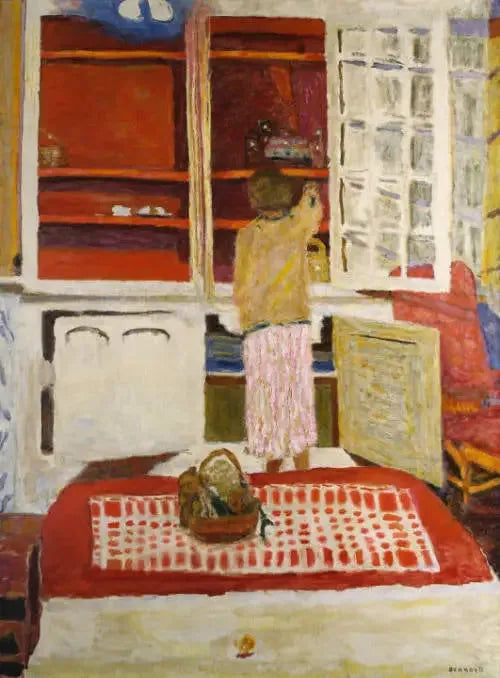 Biała szafa - Pierre Bonnard