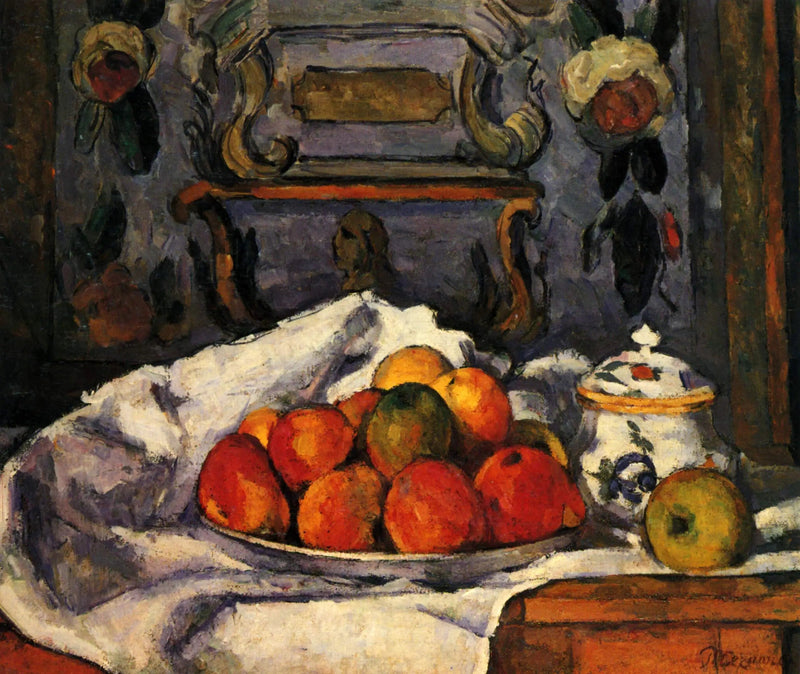 Talerz jabłek - Paul Cézanne