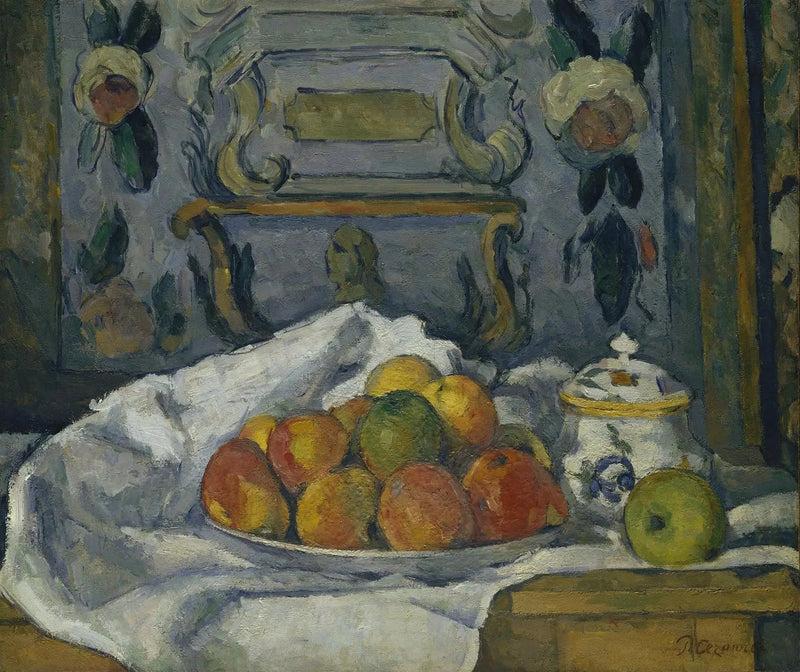 Talerz jabłek - Paul Cézanne