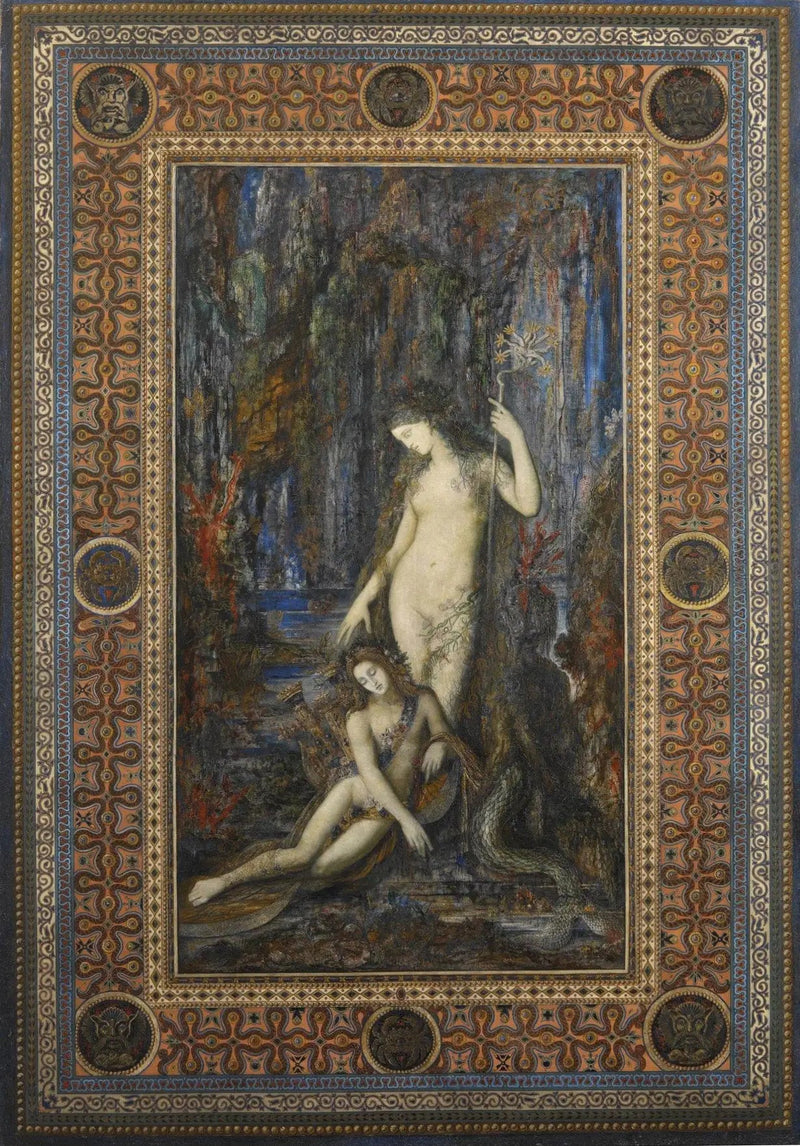 Poeta i syrena - Gustave Moreau