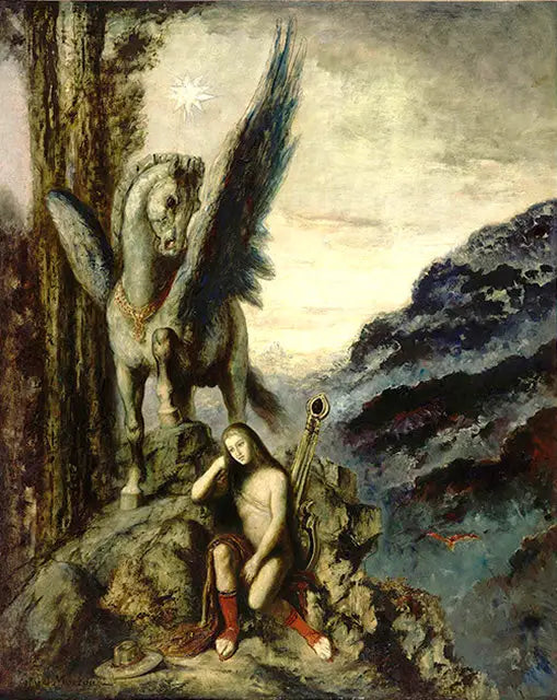 Podróżujący poeta - Gustave Moreau