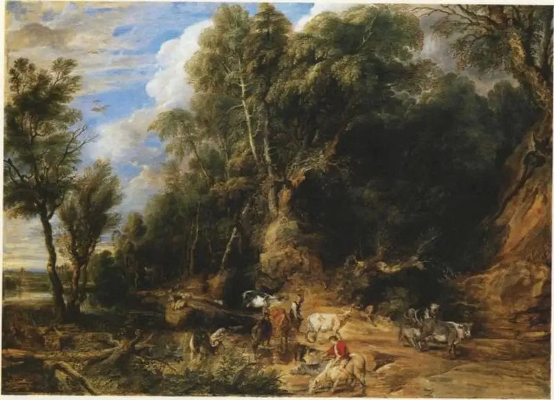 Źródło wody - Peter Paul Rubens
