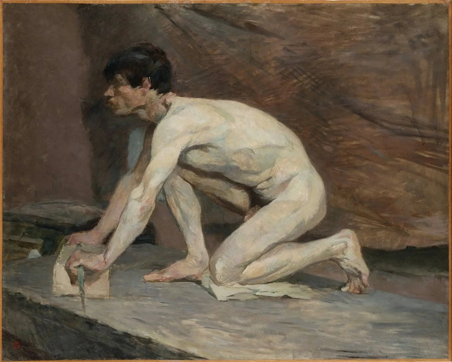 Polerowanie marmuru - Henri de Toulouse-Lautrec