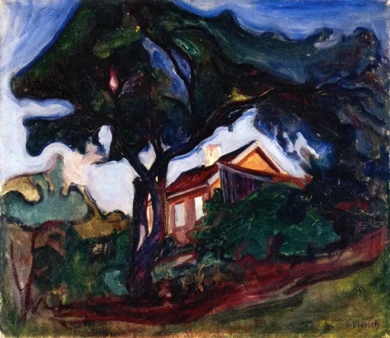 Jabłoń - Edvard Munch