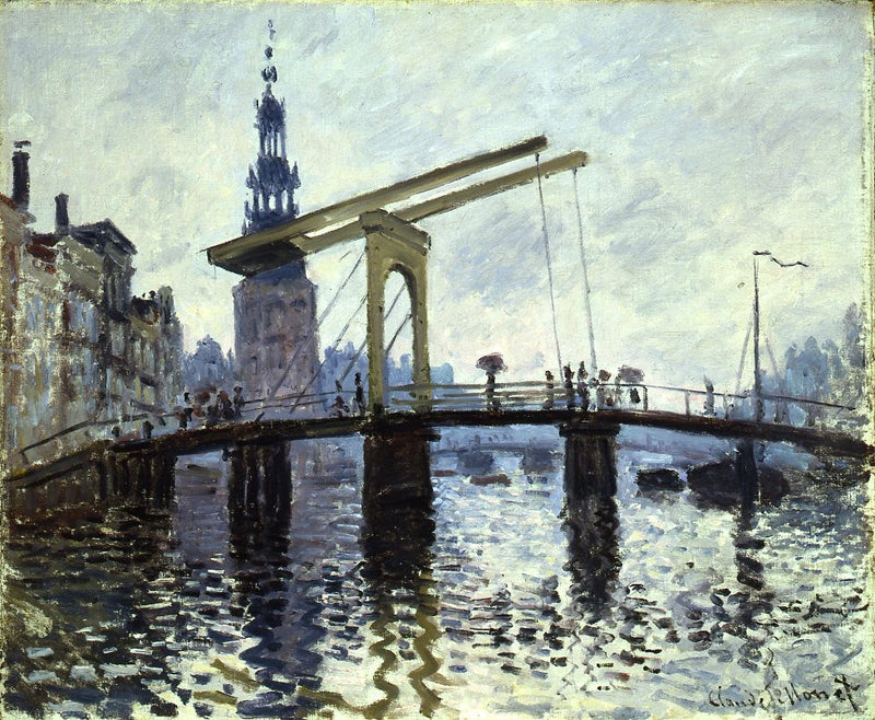 Amsterdam, Most - Claude Monet