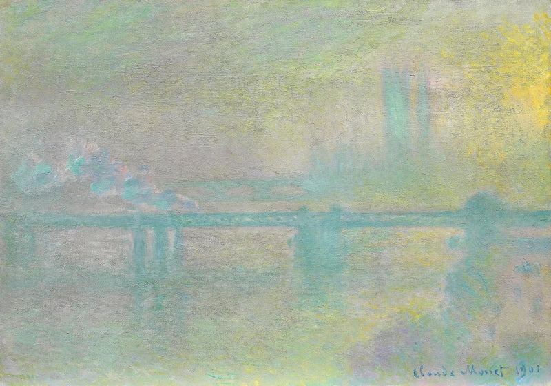 Most Charing Cross, Londyn - Claude Monet